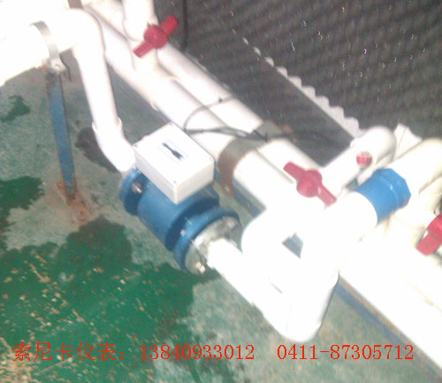 電磁流量計現場全景